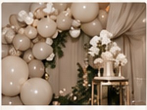 Shower celebration decor for The LOLA Booth